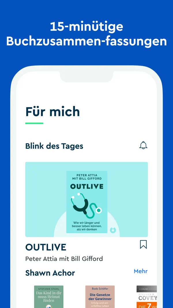 Blinkist: Book Summaries Screenshot 2