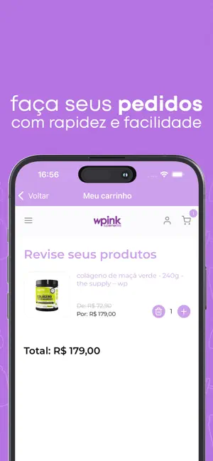Wpink suplementos iPhone screenshot 4