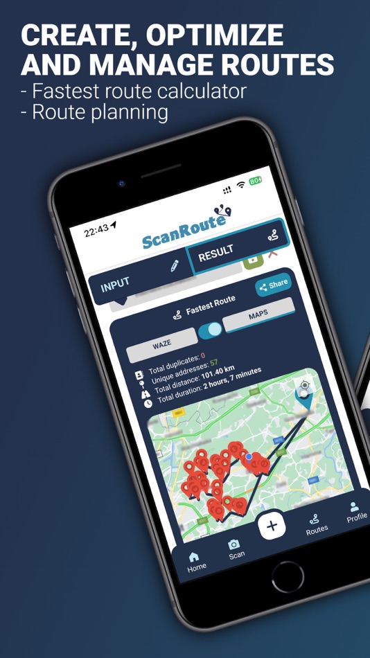 #1. ScanRoute - Plan & Optimize (iOS) Podle: Stef Wauters