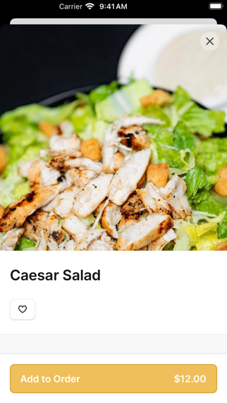 Noir Kitchen iPhone screenshot 4 - Food & Drink app