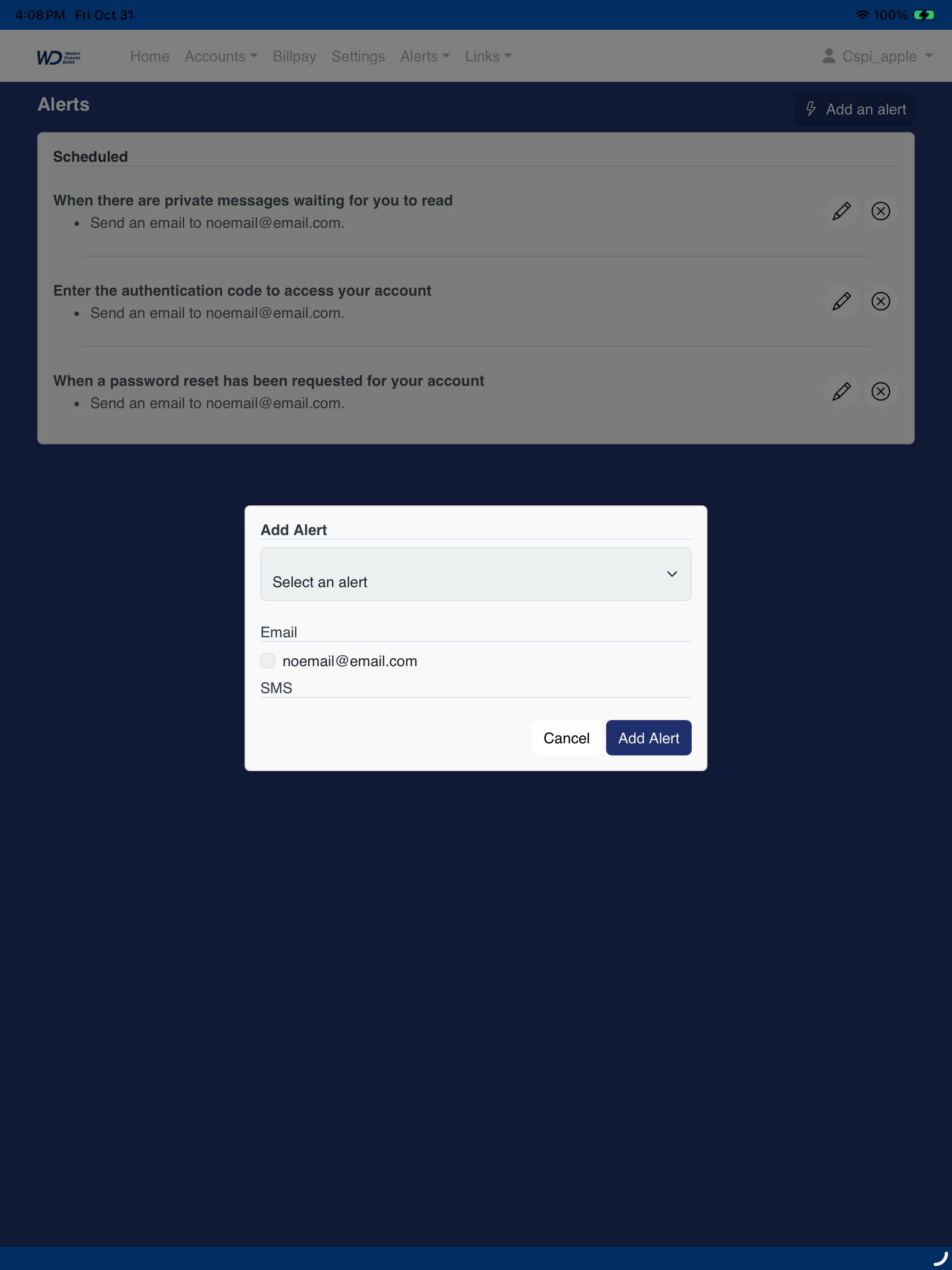 Western Dakota Bank Mobile screenshot 10