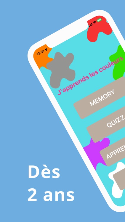 J'apprends les couleurs .