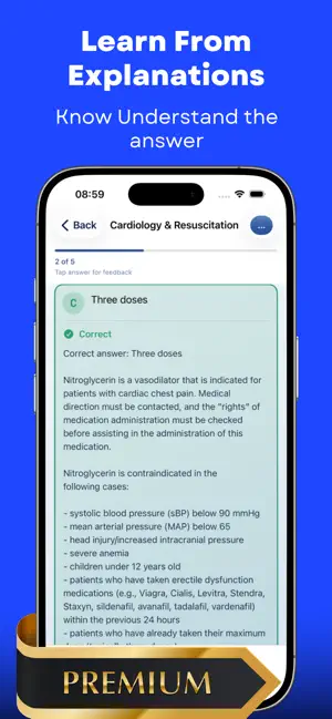 NREMT EMT Practice Test 2026 screenshot 4