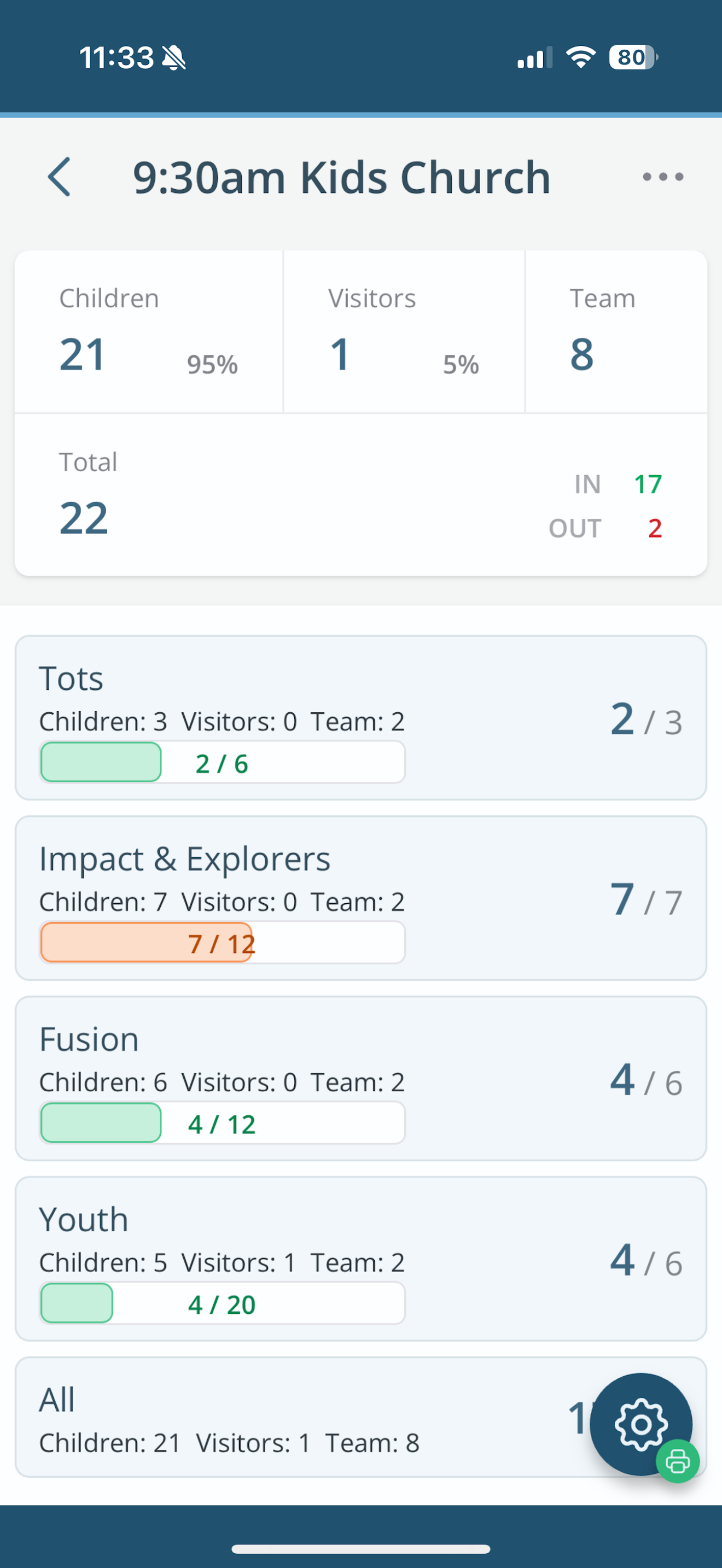ChurchSuite Check-In screenshot 4