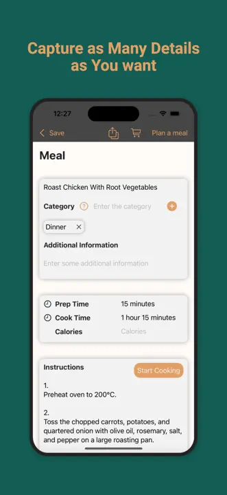 Meal Planner & Grocery List: Screenshot 7 von 7