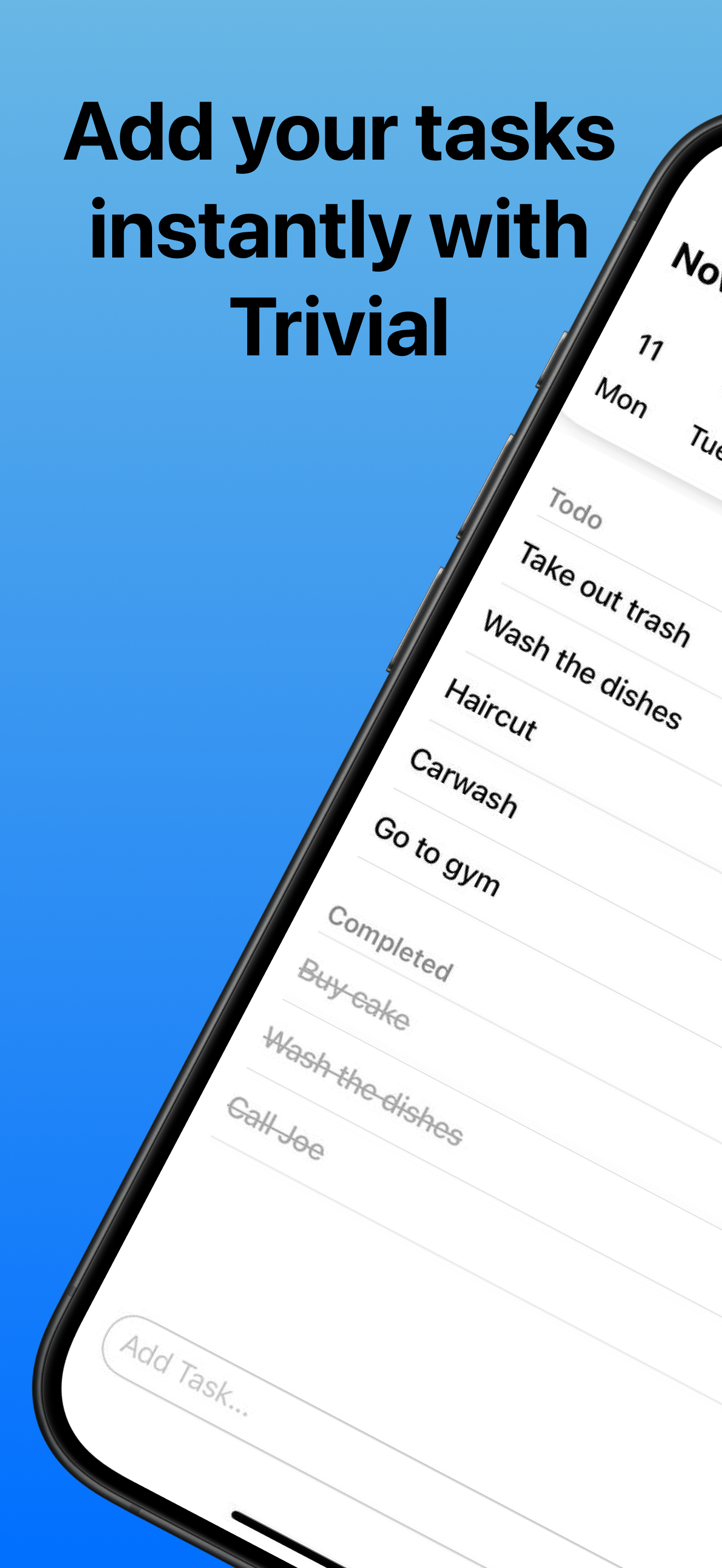 Trivial - Daily Planner
