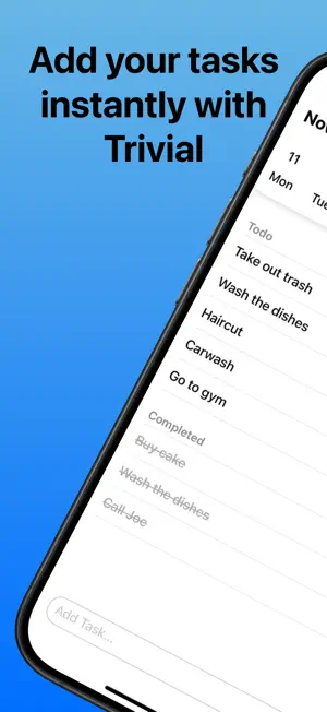 Trivial - Daily Planner screenshot 1