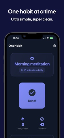 Habit Tracker - One Screenshot 3 of 7