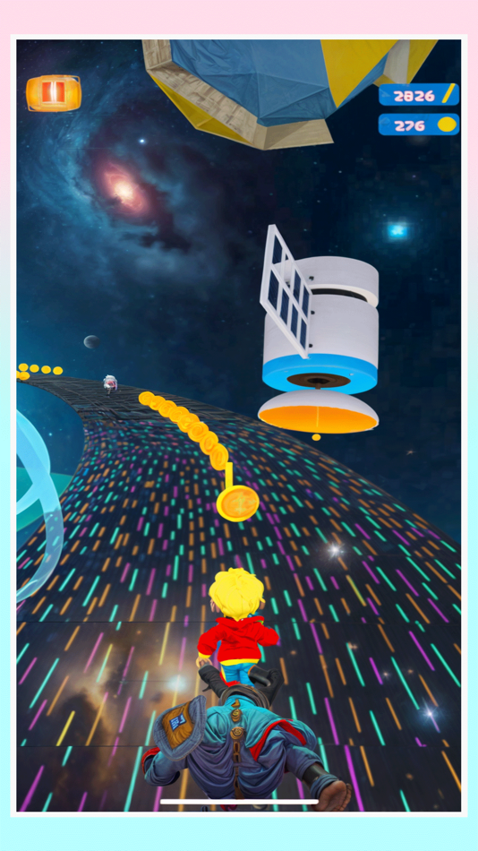 #5. Cloud Runners (iOS) Bởi: MUHAMMAD TAHIR NADEEM QADRI