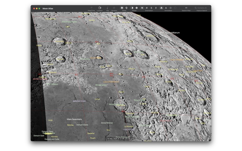 Screenshot #1 pour Moon Atlas