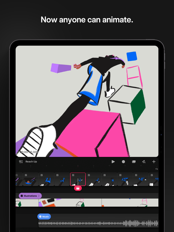 #1. Procreate Dreams (iOS) 由: Savage Interactive Pty Ltd