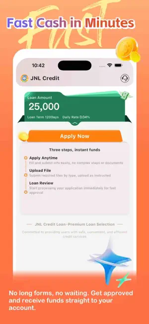 JNL Credit iPhone screenshot 2