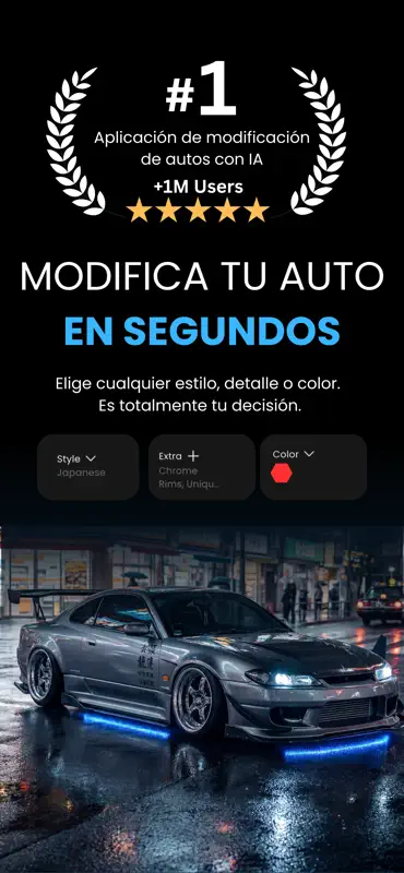 Mody : AI Car Modifications screenshot 1 of 7