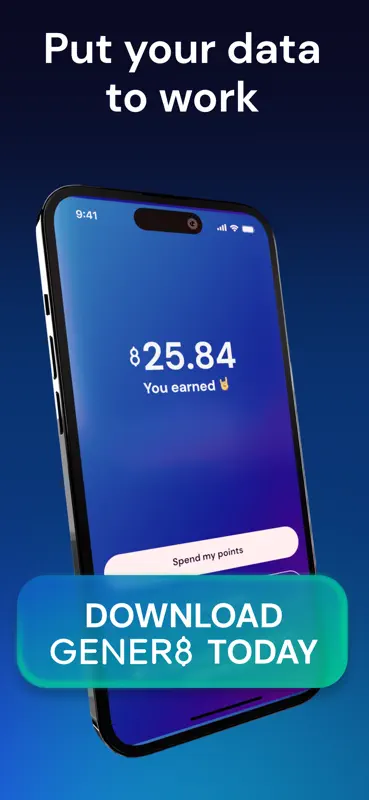 Gener8: Earn From Your Data screenshot 9 of 9