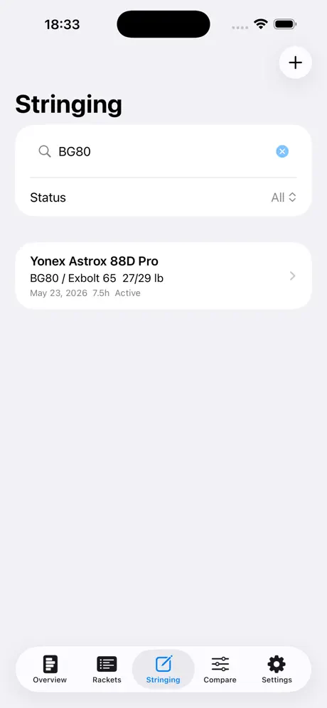 Badminton String Log2026 screenshot 2