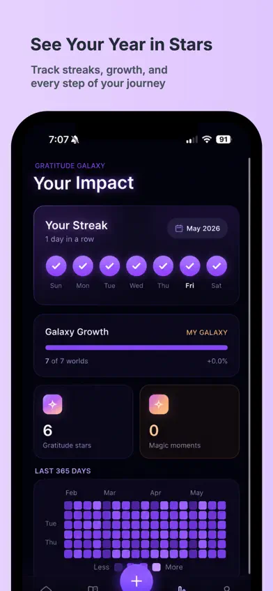Gratitude Galaxy screenshot 4