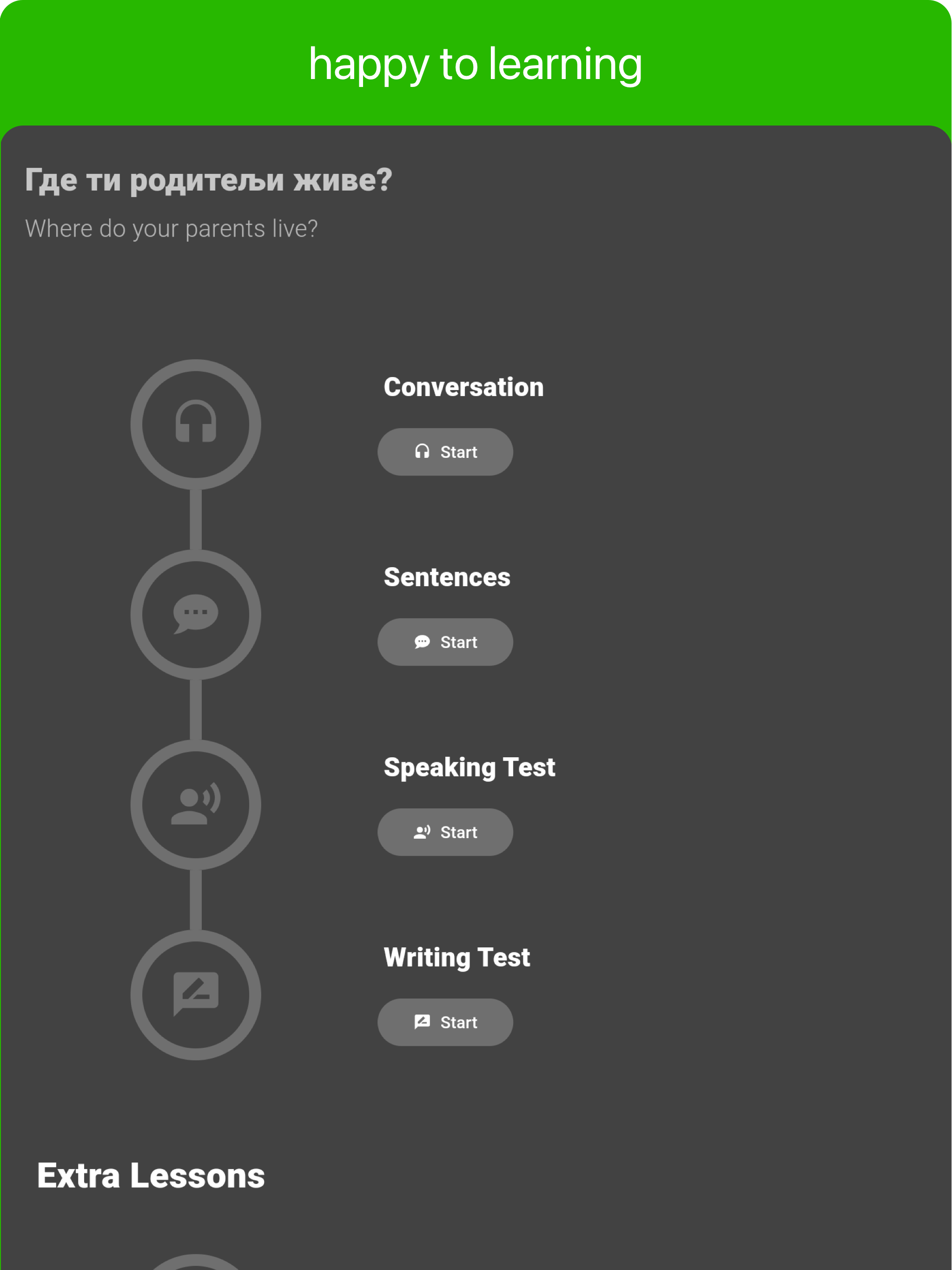 Serbian - Listening Speaking