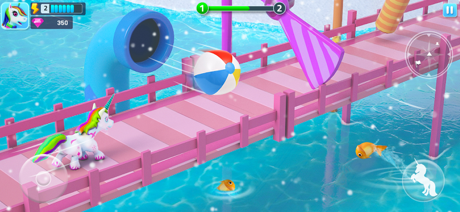 Baby Unicorn: Simulator Games screenshot 2