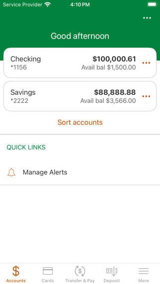 Benton State Bank Screenshot