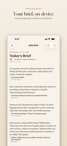 Feed Me RSS iPhone screenshot