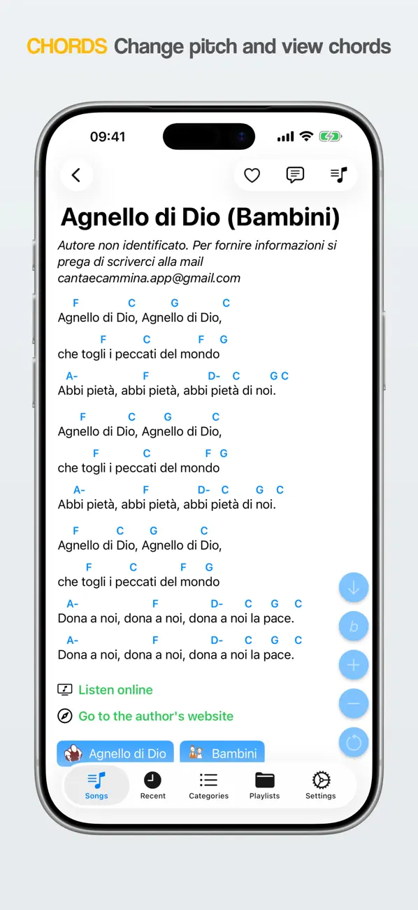 Screenshot #3 pour Canta e Cammina 2.0