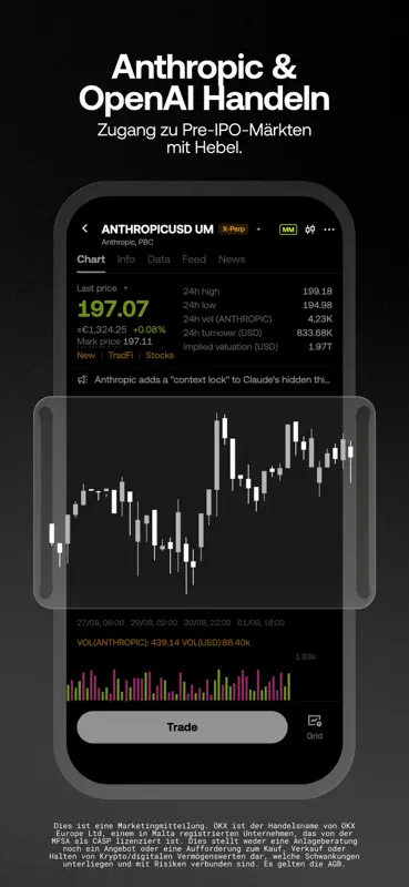 OKX: Compra Bitcoin & cripto screenshot 4 of 9
