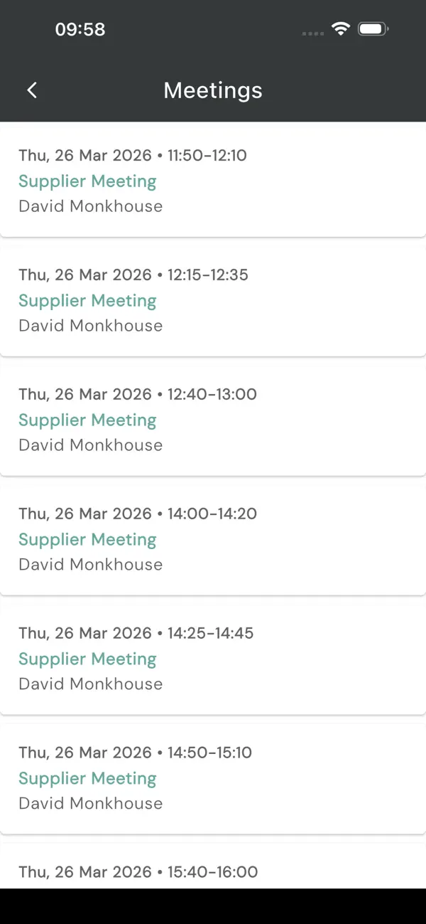 Screenshot #3 pour active-net: Networking Events