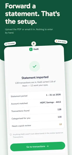 Kedil: Expense & Debt Tracker screenshot 3