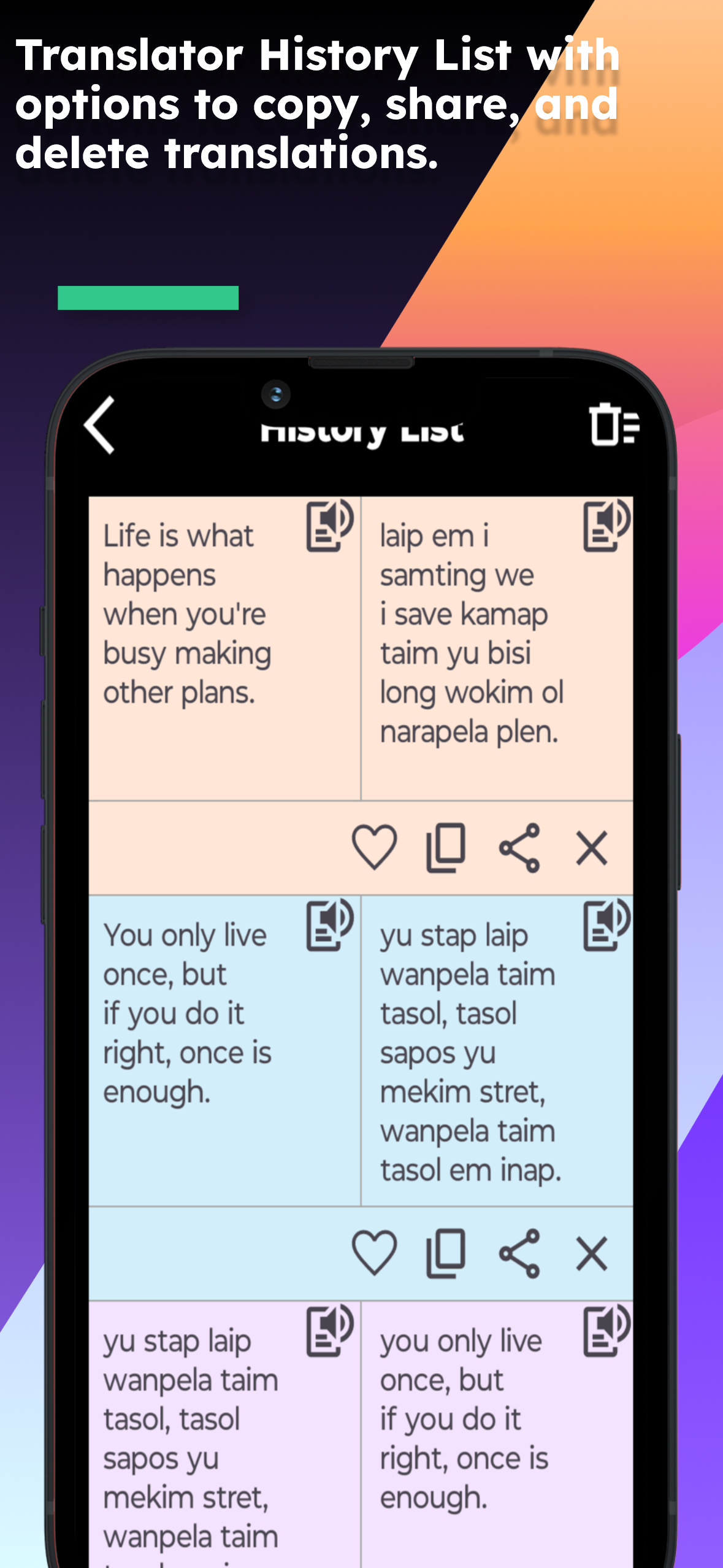 English - Tok Pisin Translator