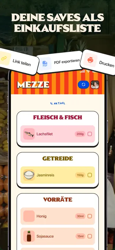 Mezze: Rezepte & Essensplaner screenshot 8 of 10