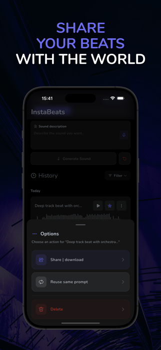 InstaBeats: AI Beat Maker Screenshot 5 of 5
