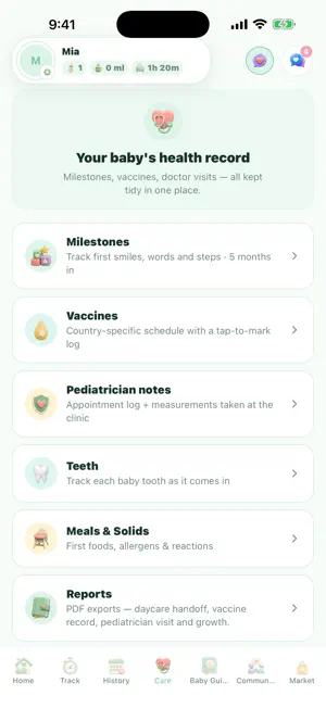Babi Book: Baby Tracker screenshot 4