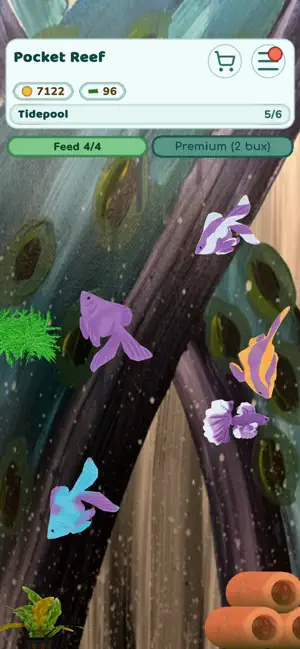 Pocket Reef: Cozy Aquarium screenshot 4