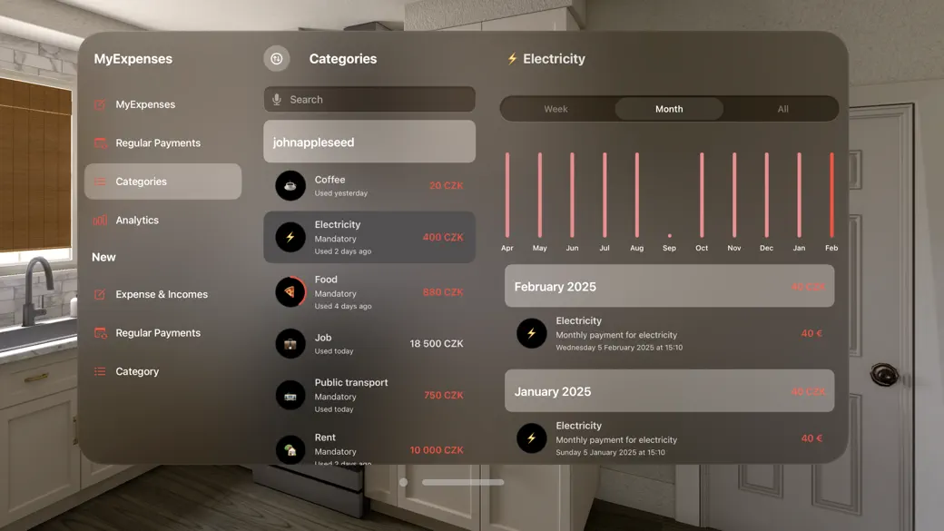 MyExpenses app screenshot 4