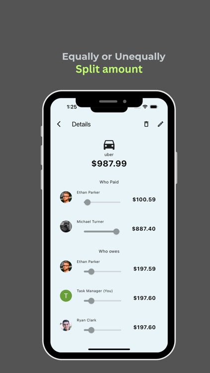 SplitBuddy - Split group bills screenshot-4