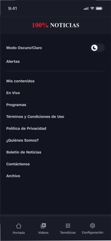 App screenshot