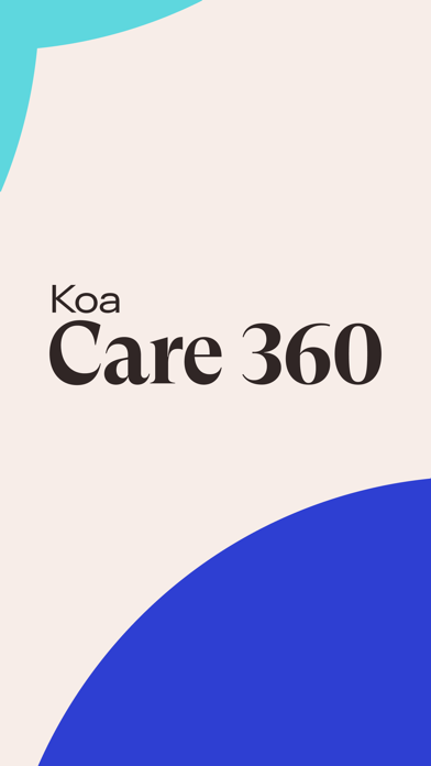 Koa Care 360 by Koa Health iPhone screenshot 1 - Health & Fitness app