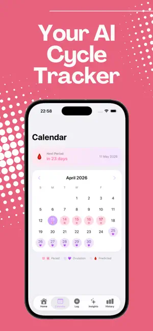 AI Cycle & Period Tracker screenshot 4