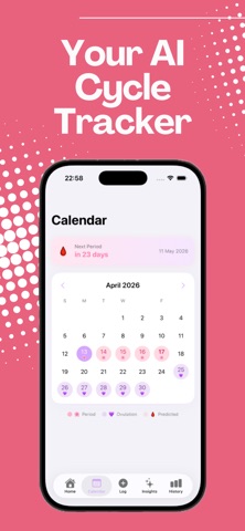 AI Cycle & Period Tracker Screenshot 4 of 5