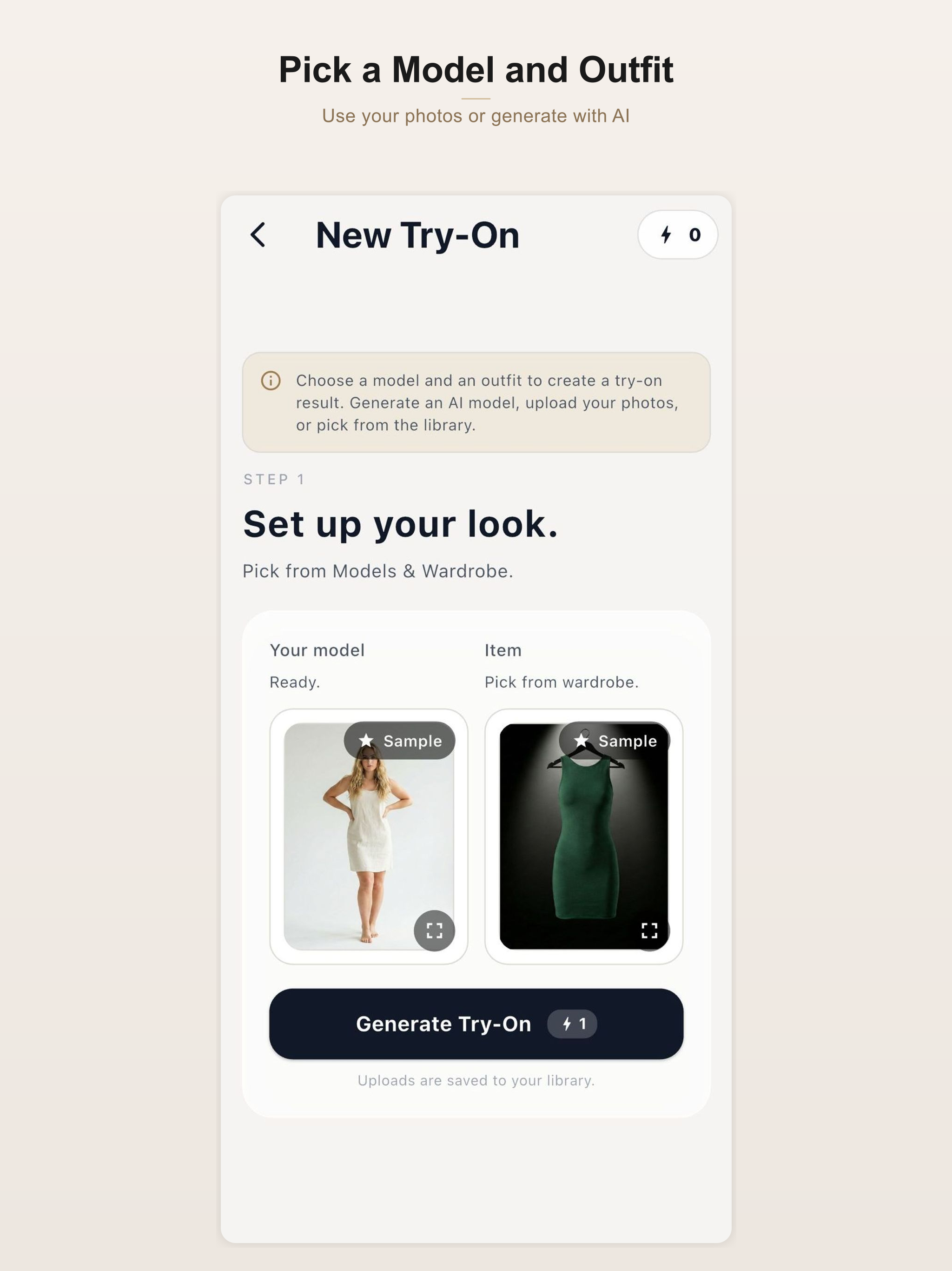 Virtual Try On Studio