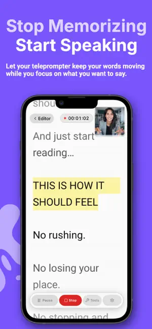 Prompster™ Video Teleprompter screenshot 3