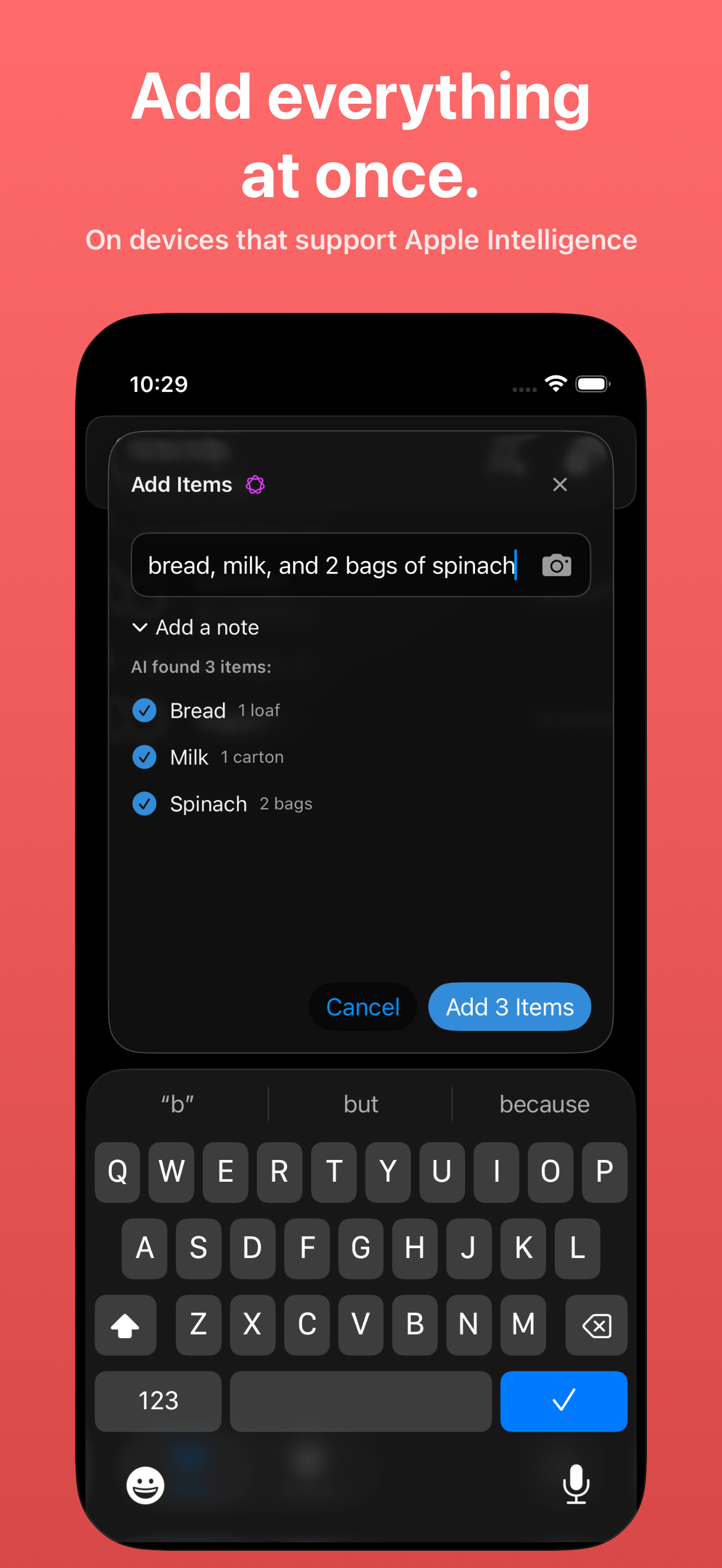 CoShop - Shared Shopping List screenshot 3