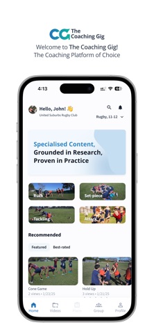 The Coaching Gig Screenshot 1 of 5