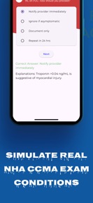 CCMA Practice Test 2025 screenshot
