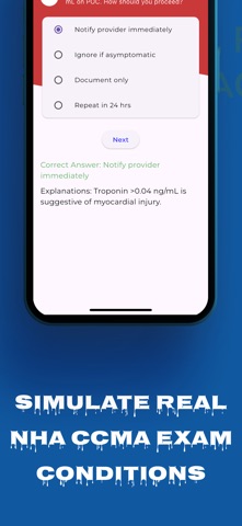 CCMA Practice Test 2025 screenshot