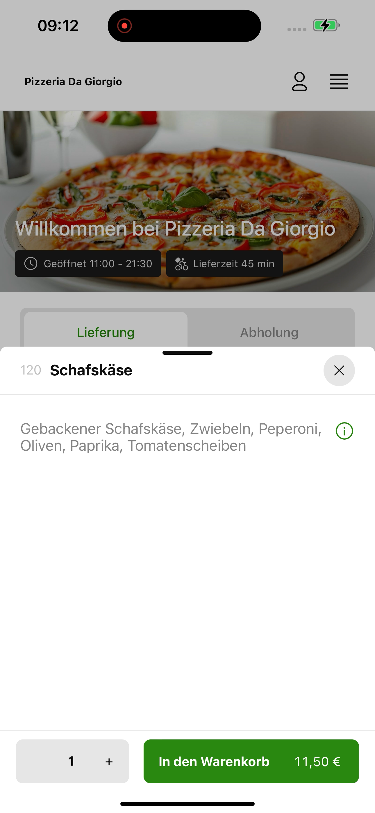 Pizzeria Da Giorgio DE