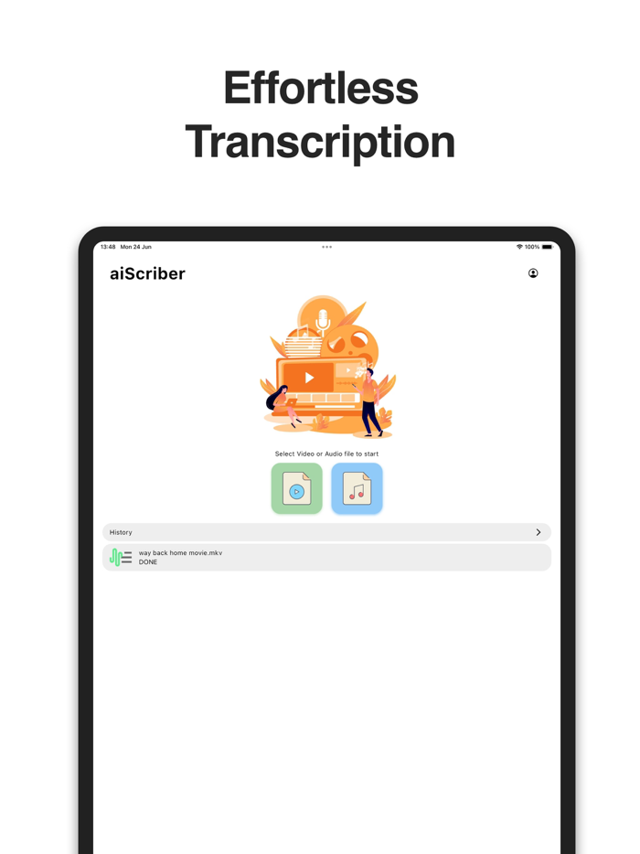 aiScriber AI Speech to Text