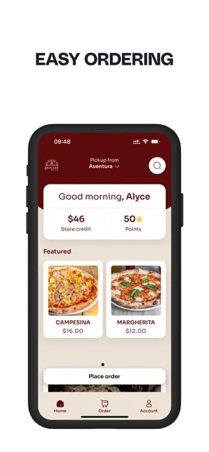 Piacere Wood Fired Pizza screenshot 1