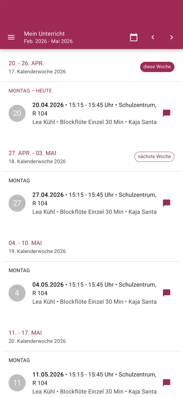 Screenshot #2 pour Konservatorium Schwerin