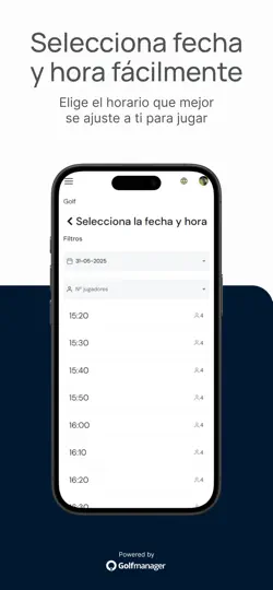 Captura de pantalla de Golf Santander & Sports en iPhone 2